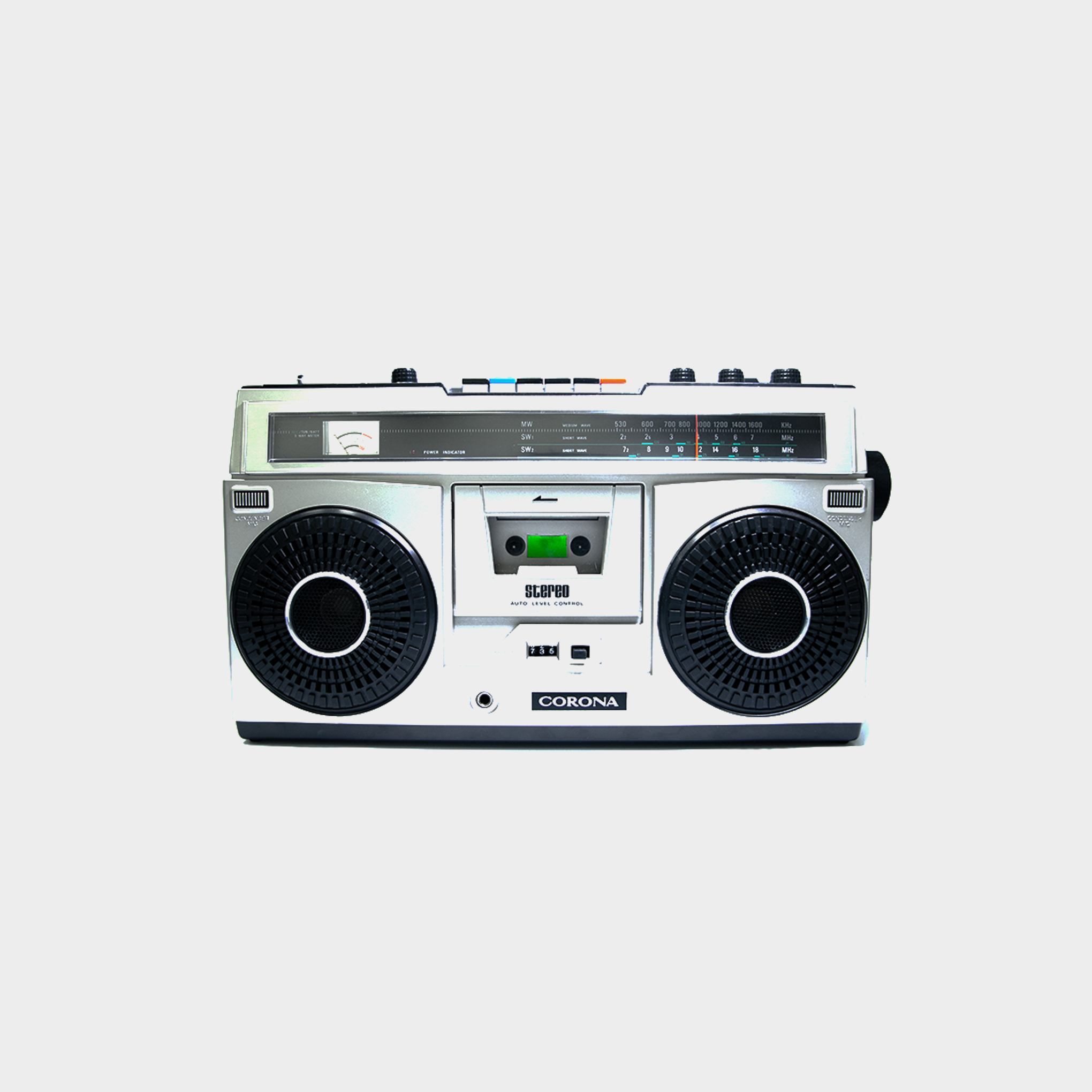 Corona CR-2000s Portable Cassette Player [USED]