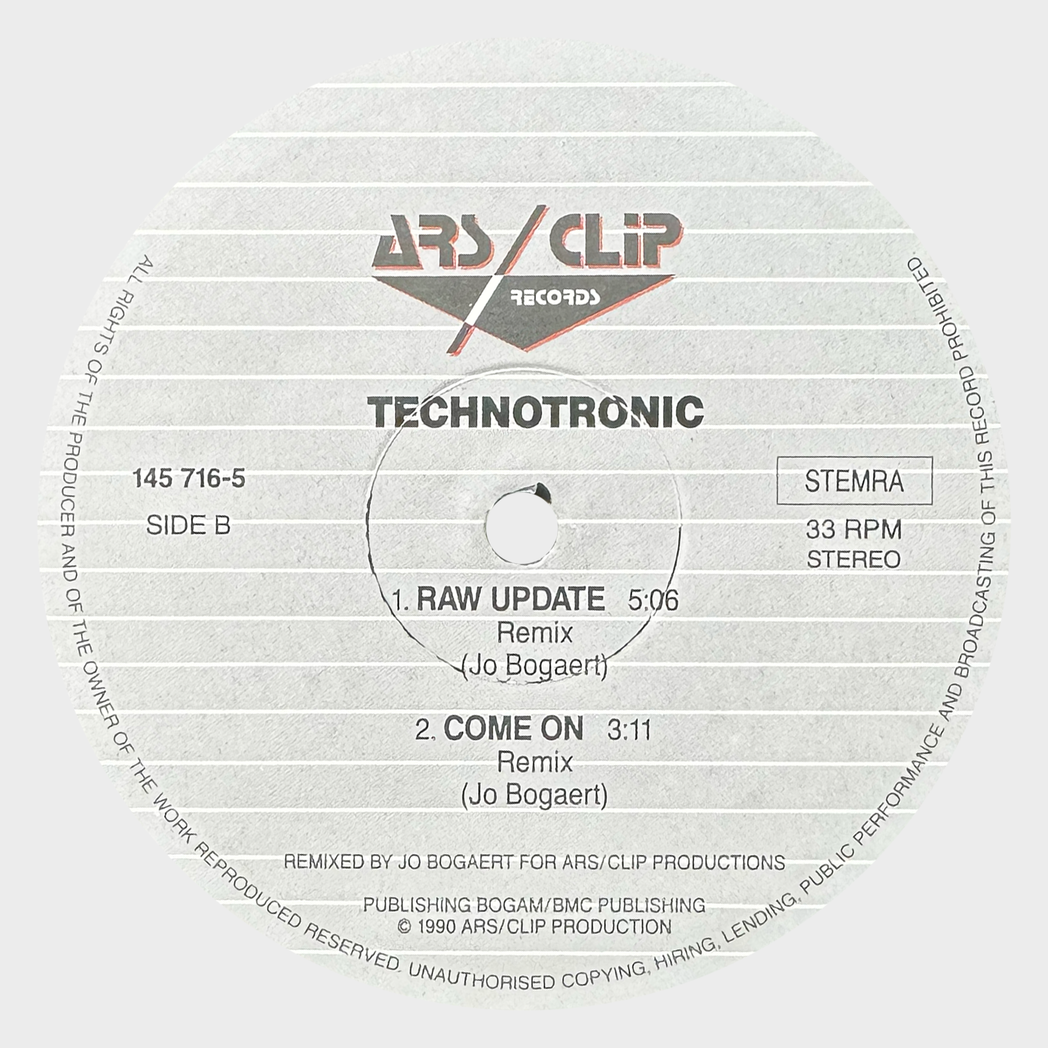 Technotronic – Megamix [USED]