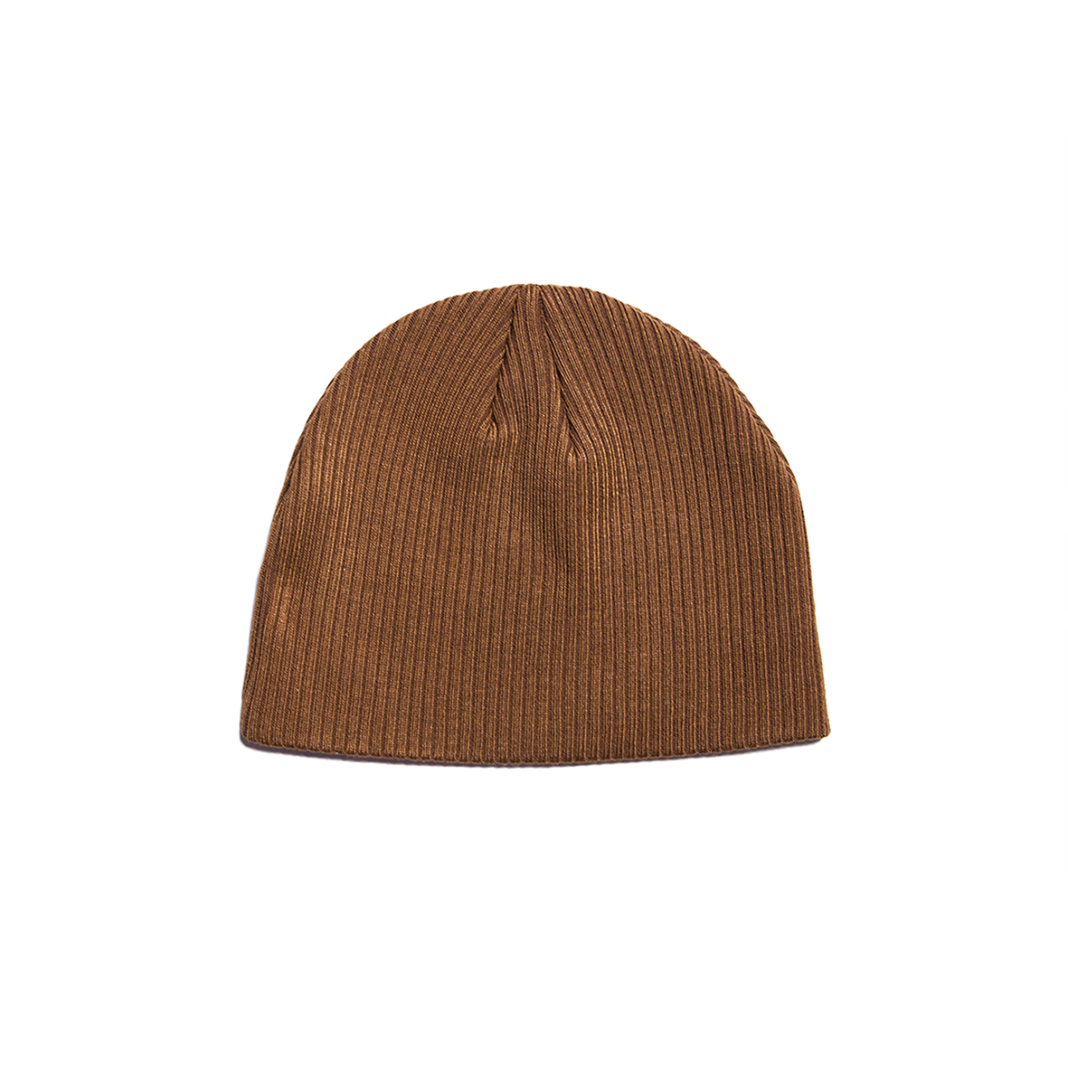 Framed Embroidered Beanie [BROWN]