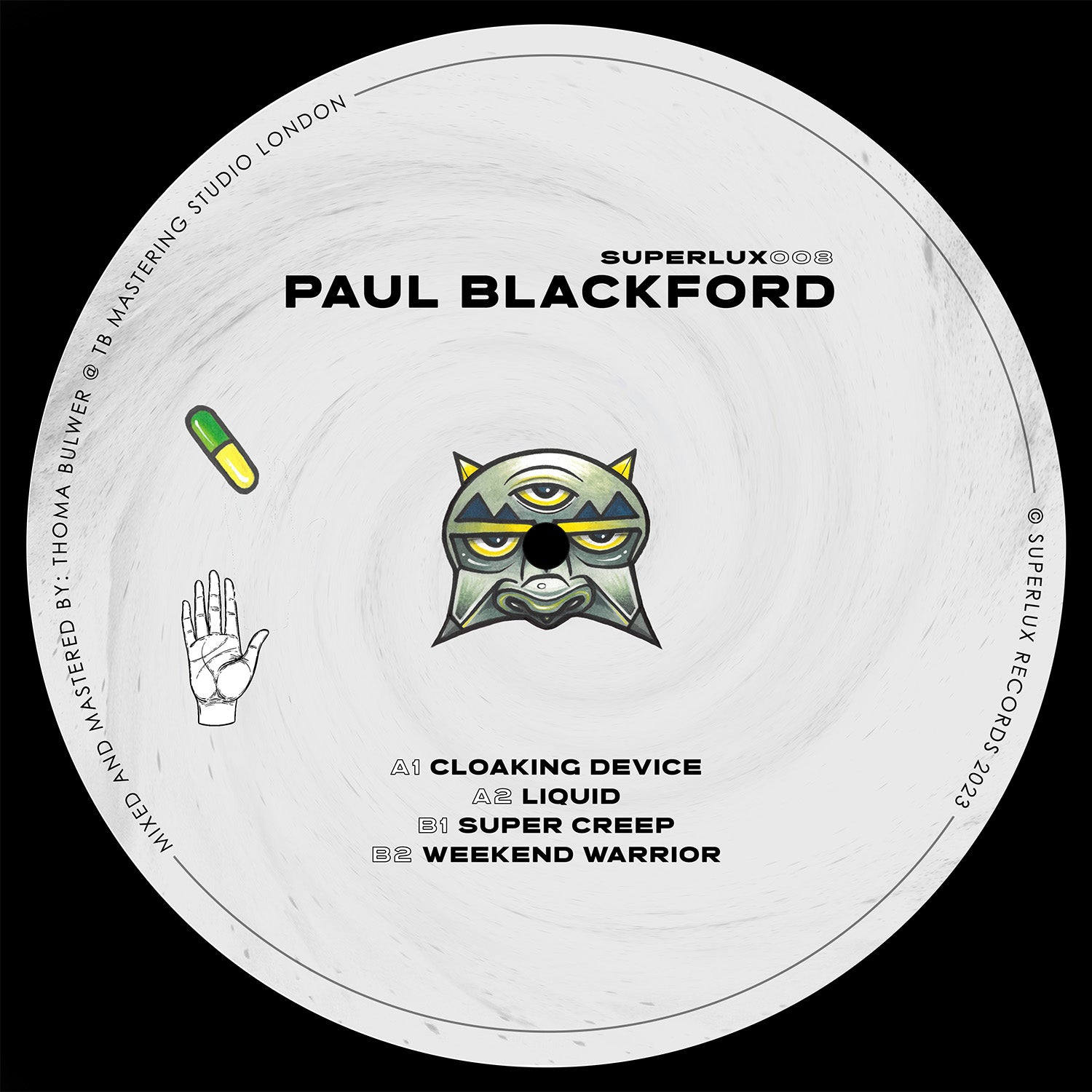 Paul Blackford ‎- 週末戰士 EP [新]