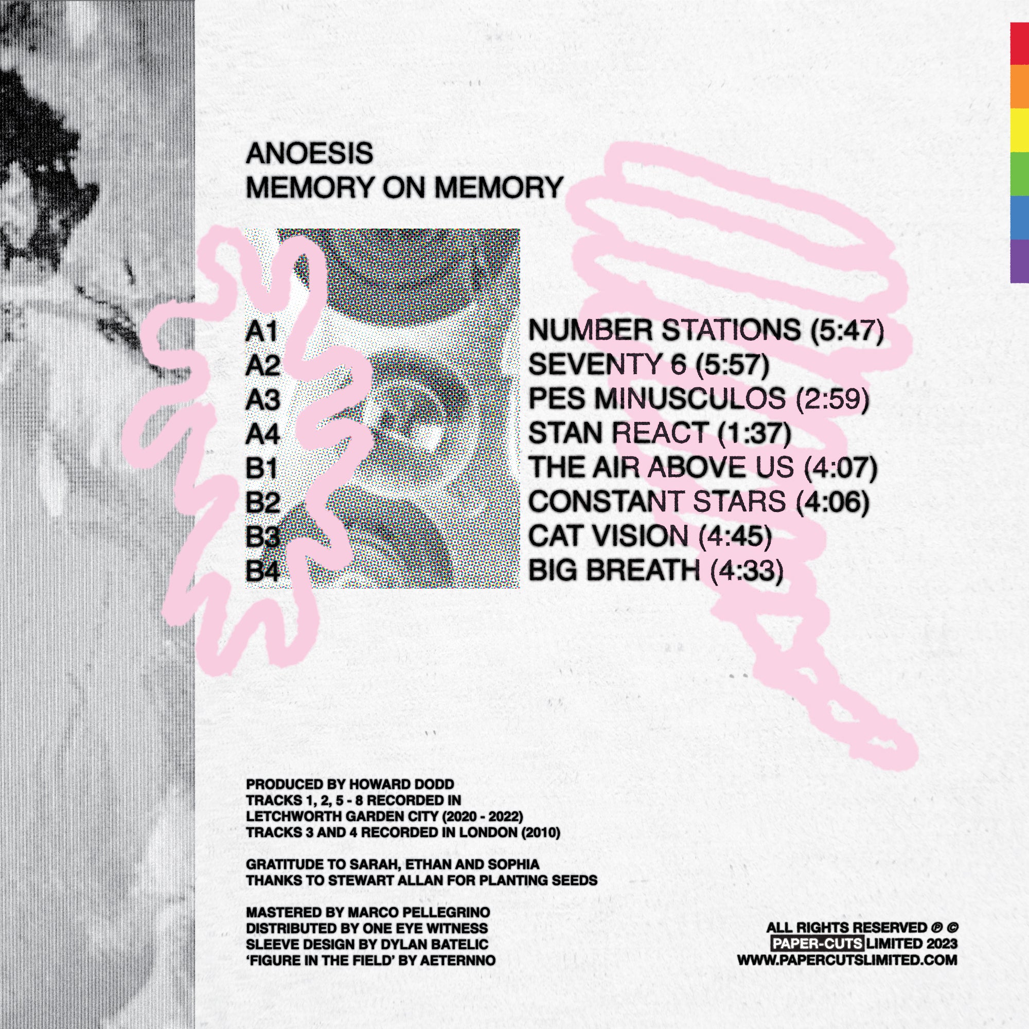 Anoesis - Memory On Memory LP [新]