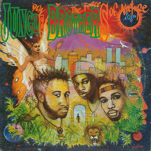JUNGLE BROTHERS ‎- DONE BY THE FORCES OF NATURE [USED]