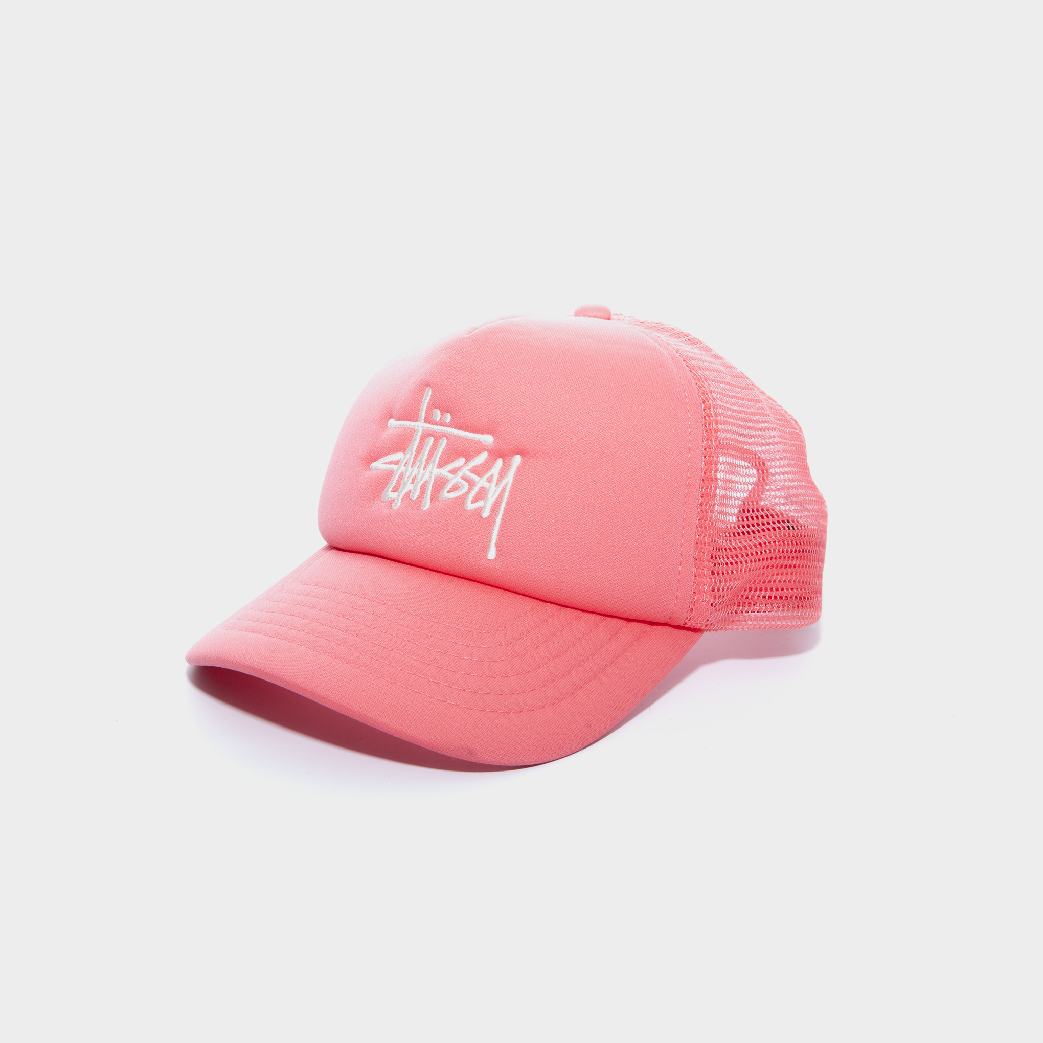 STUSSY TRUCKER BIG BASIC SNAPBACK [USED]
