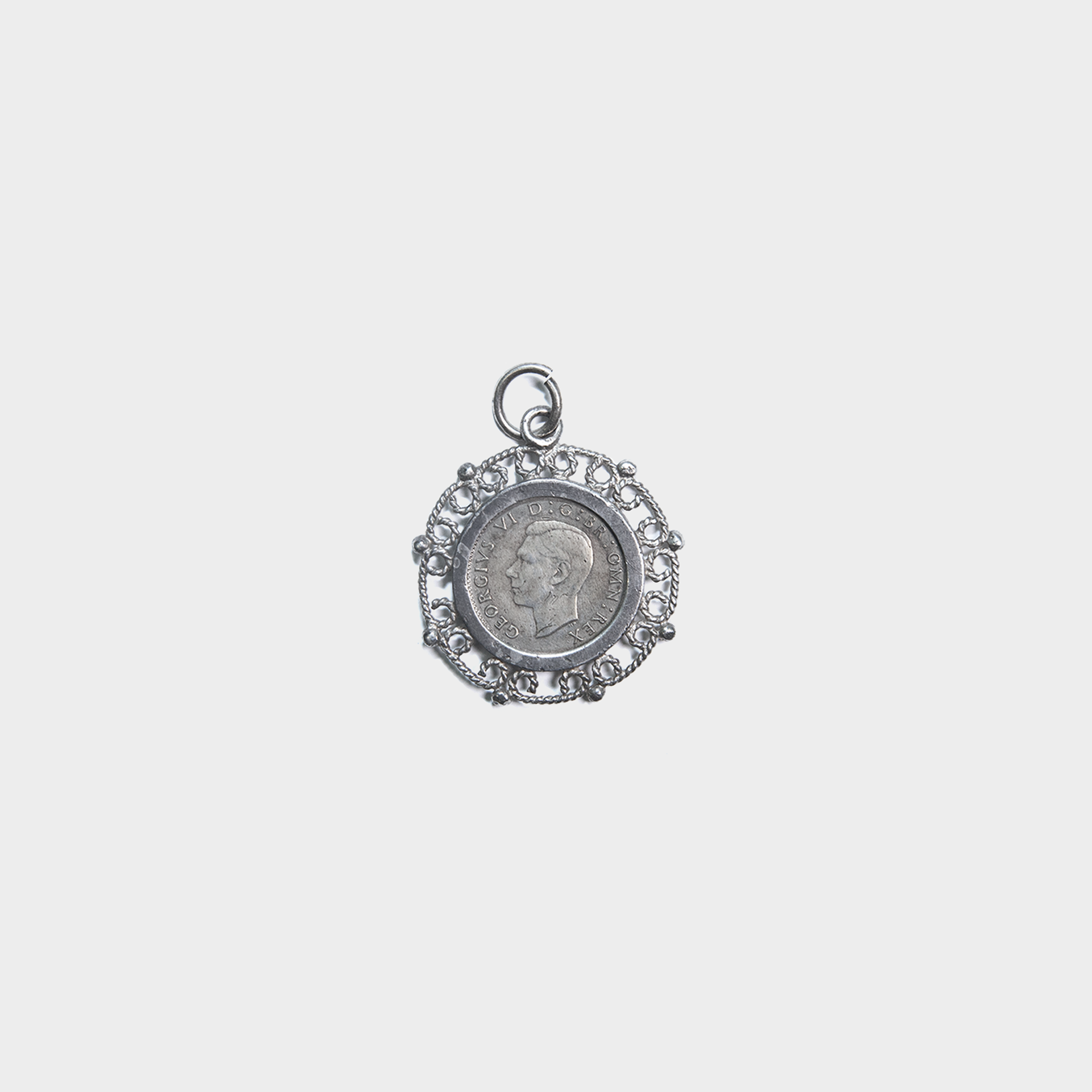 Silver Coin Pendant Chain [1973]