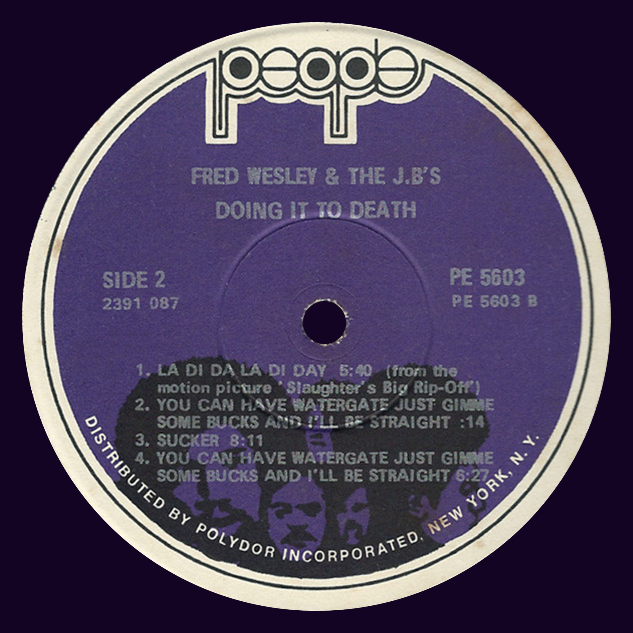 The J.B.'s ‎– Doing It To Death [USED]