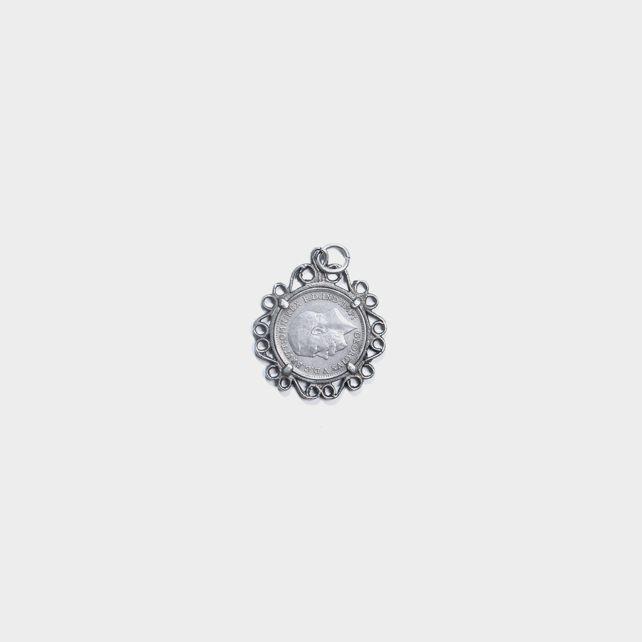 Silver Coin Pendant Chain [1918]