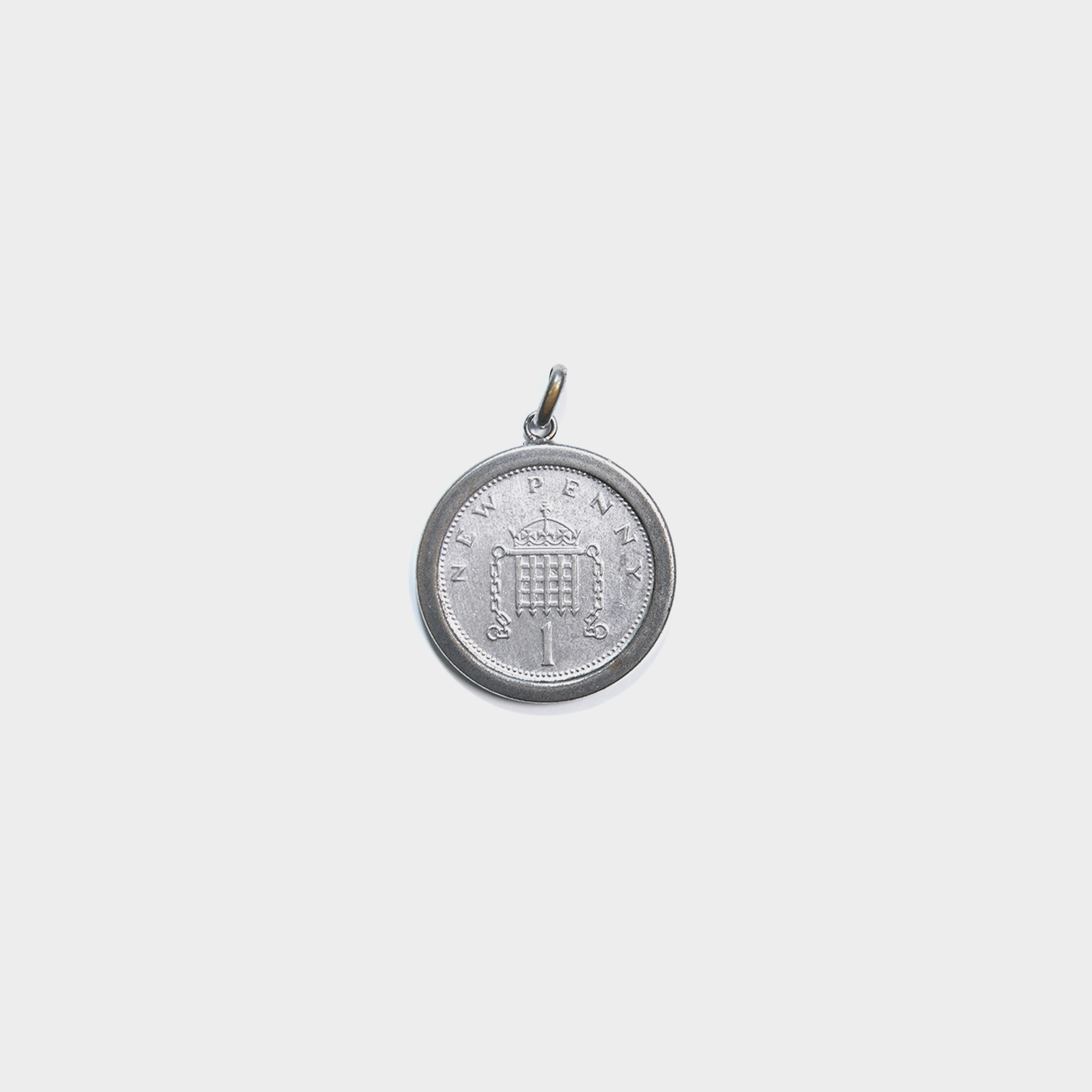 Silver Coin Pendant Chain [1977]