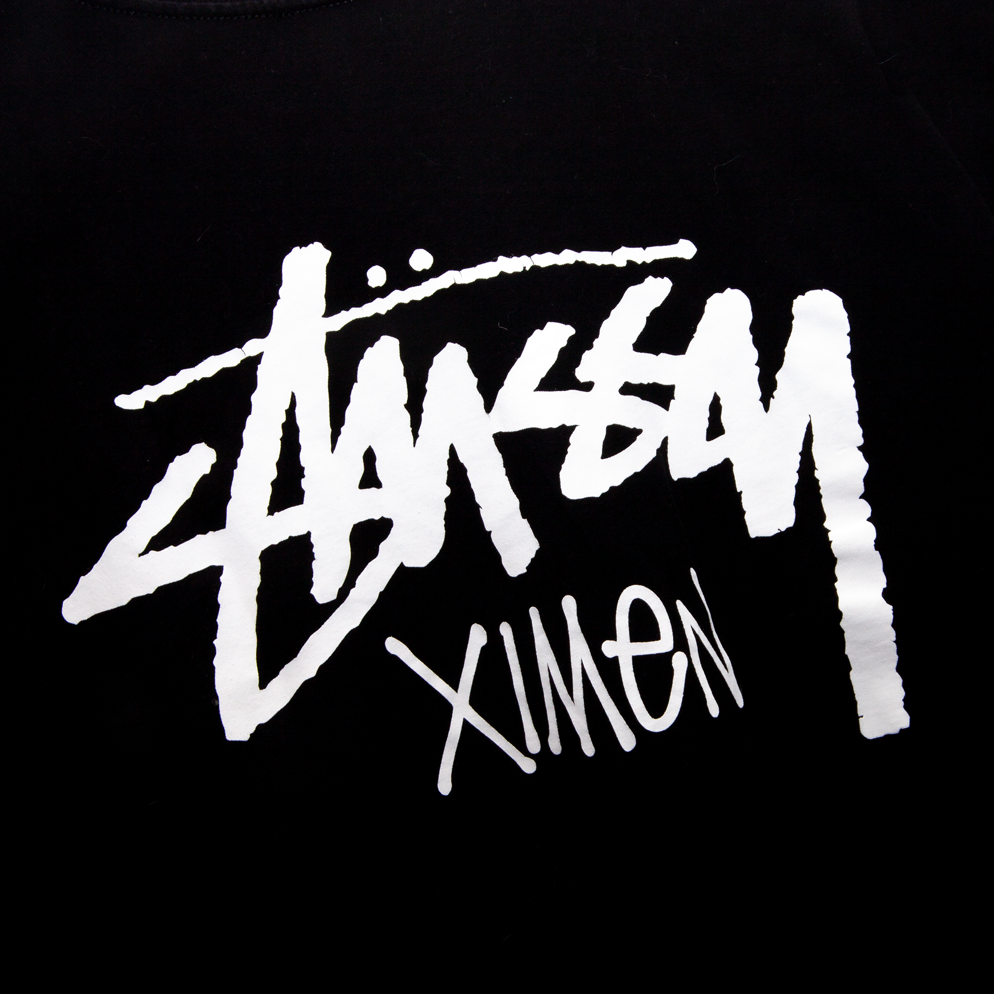 STUSSY STOCK XIMEN T-SHIRT BLACK [USED]
