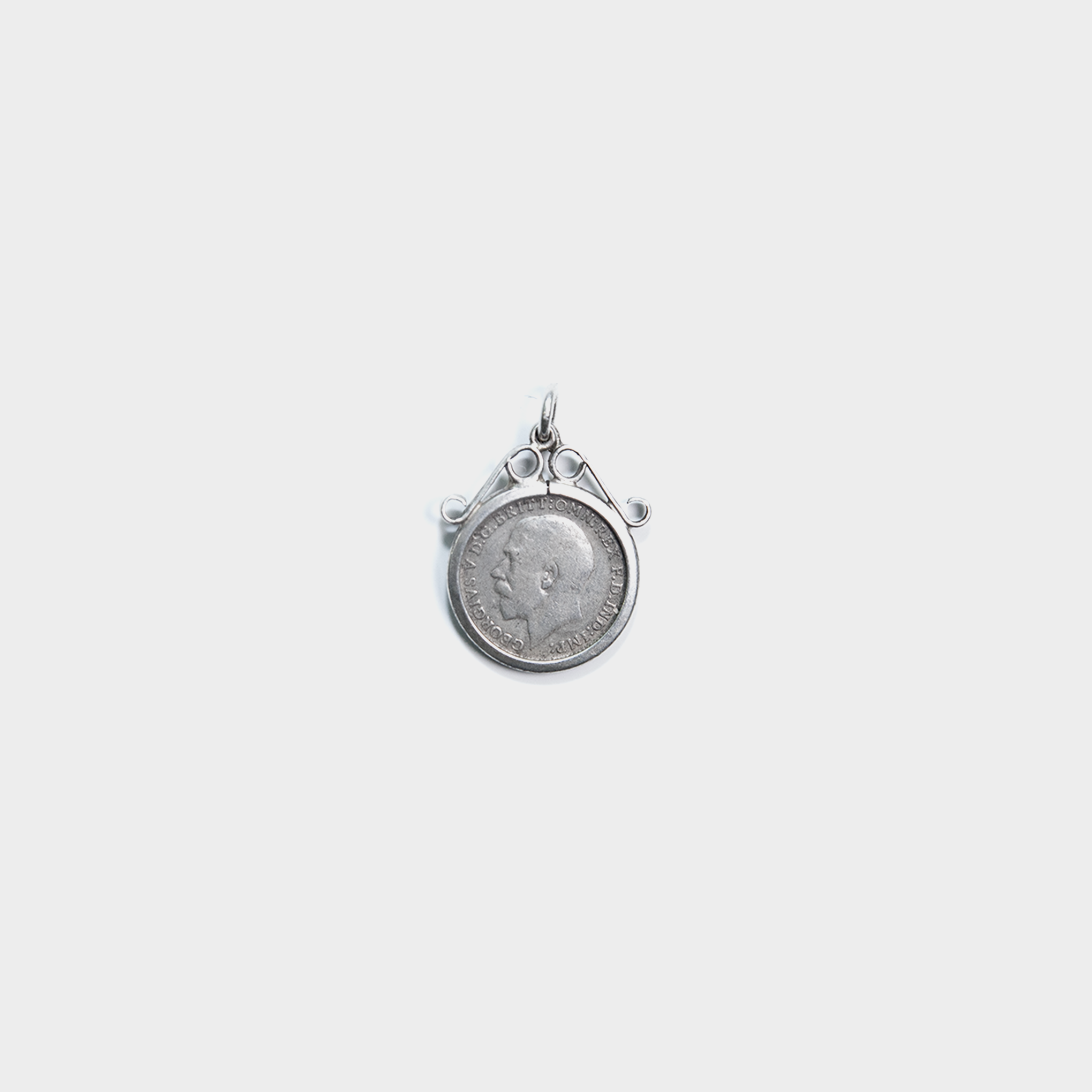 Silver Coin Pendant Chain [1917]