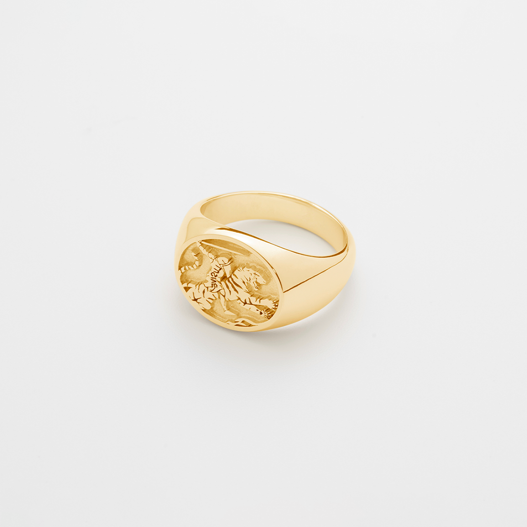 The Knight’s Ring [GOLD PLATED]