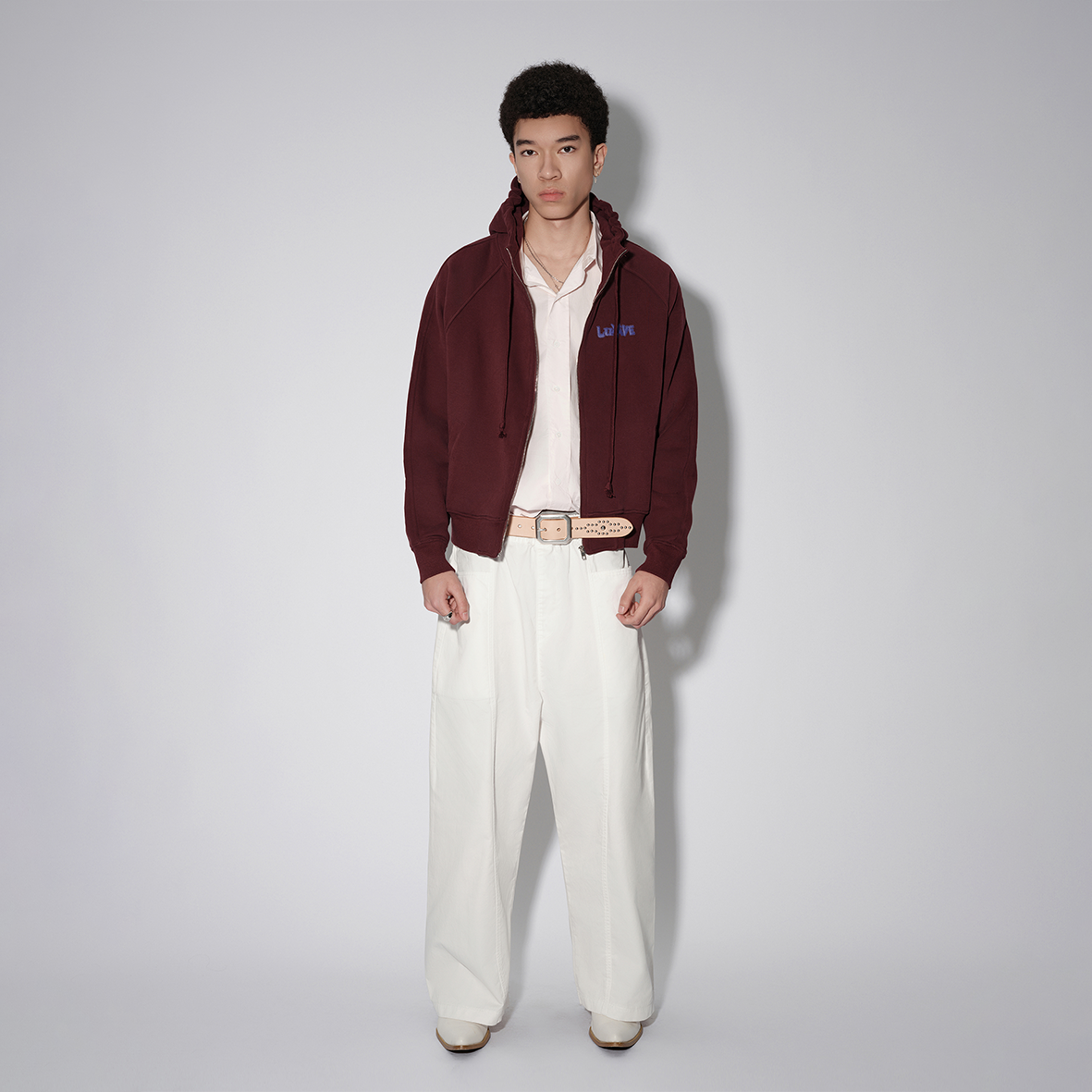 Beautiful of Chaos Zip up Hooded [WINE]